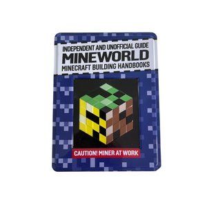 Minecraft Mineworld  Building Handbooks 5 Sticker Sheets Original Collector Tin